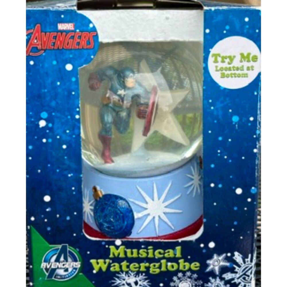 Marvel Avengers Musical Snow Globe